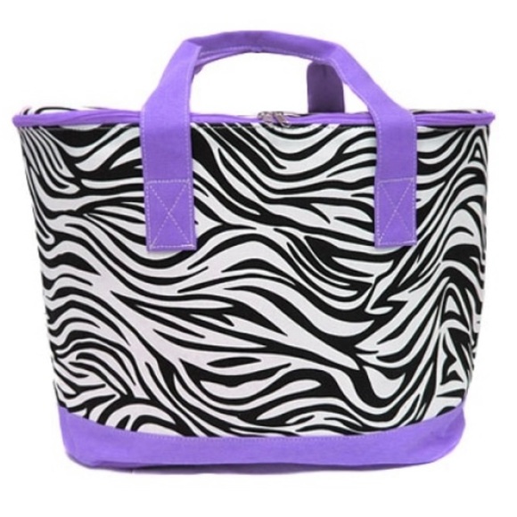Other - ZEBRA INSULATED FOOD COOLER BAG